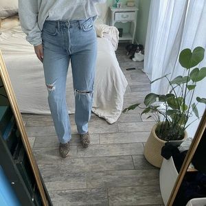 AGOLDE 90's Mid Rise Loose Fit in Captured Sz 26